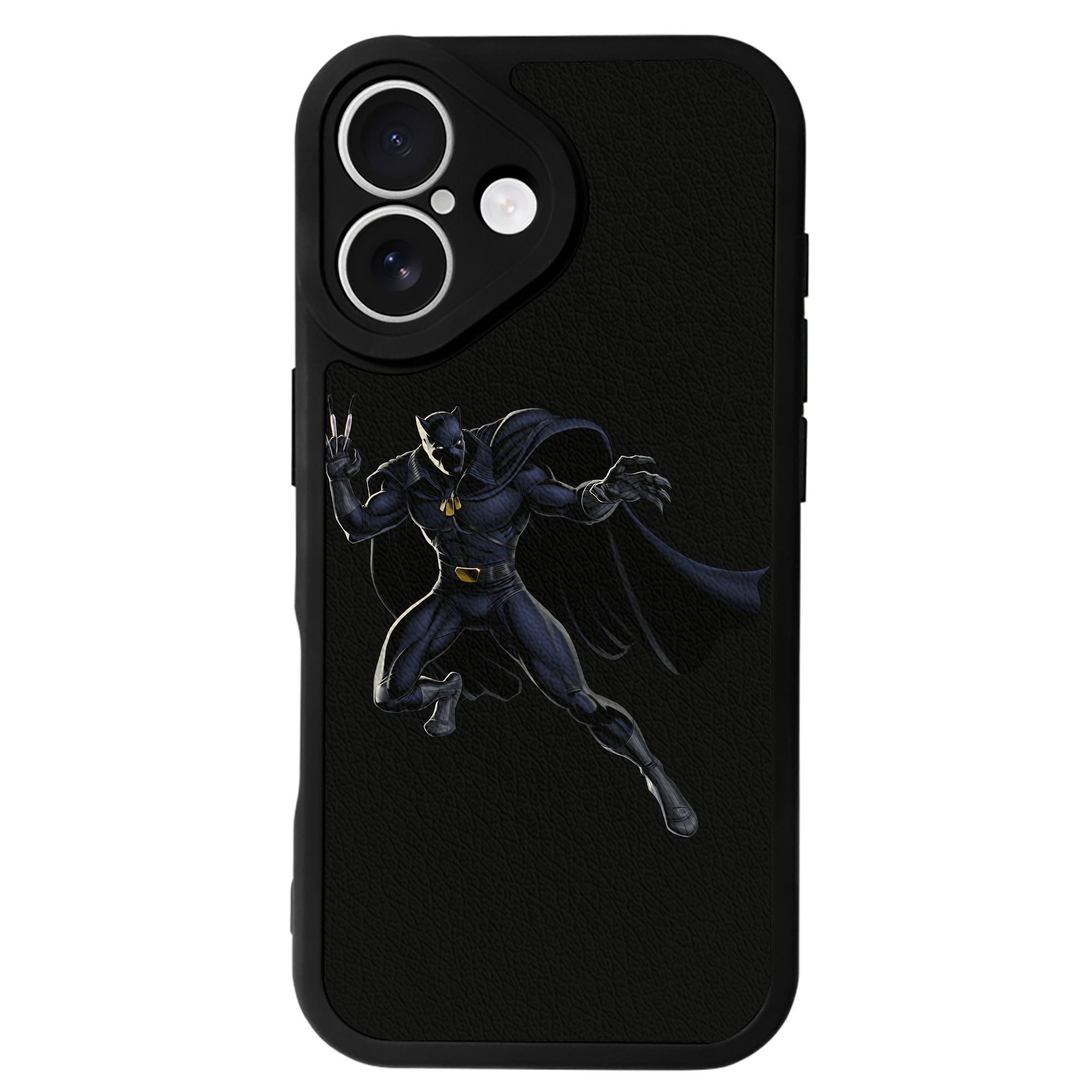 （画像用） アベンジャーズ The Avengers 【iPhone 16シリーズ対応】シリコンスマホケース（レザー調） 材質：シリコン